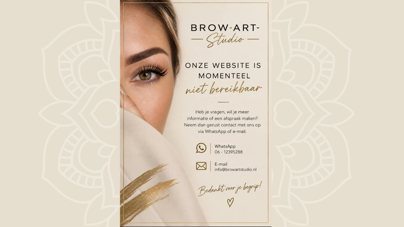 Brow-Art-Studio - Coming Soon